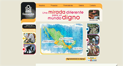 Desktop Screenshot of fomento.org.mx